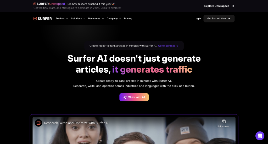 surfer ai for seo