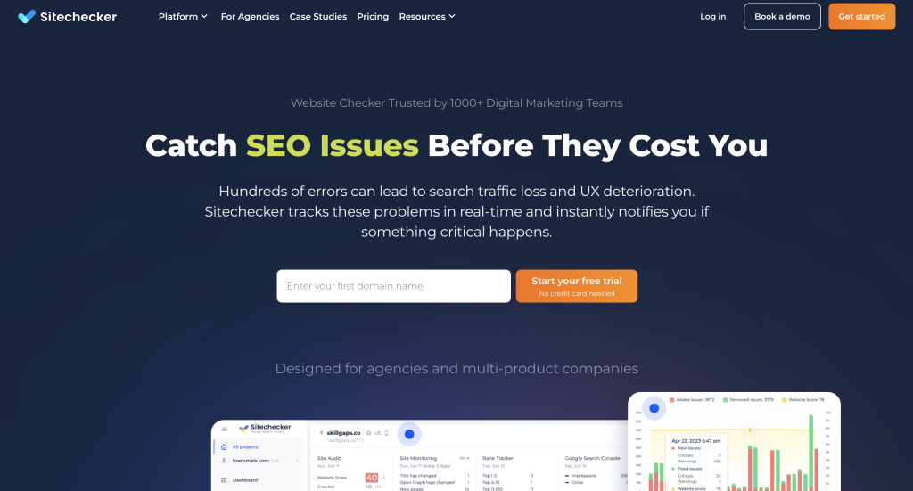 Sitechecker ai for seo